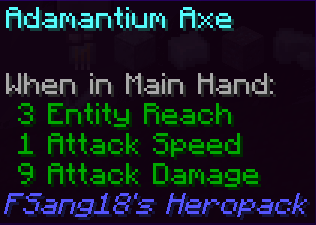 Adamantium Axe