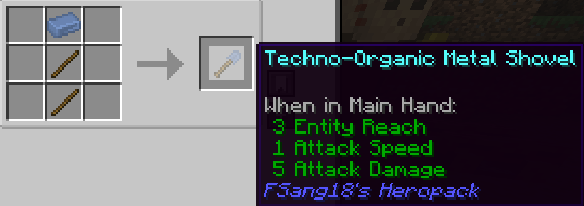 Techno-Organic Shovel