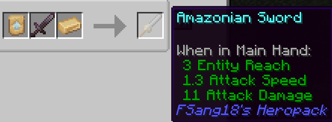 Amazonian Sword