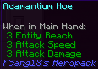 Adamantium Hoe