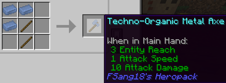 Techno-Organic Axe